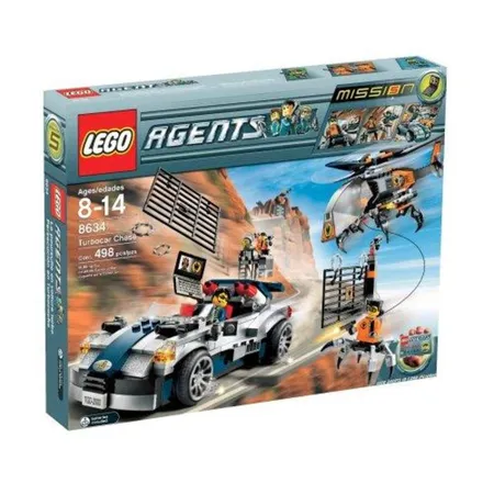 LEGO® Agents 8634 Mission 5: Silberner Cruiser