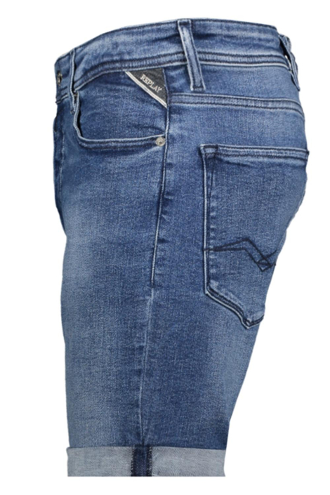 Replay blauwe heren korte broek