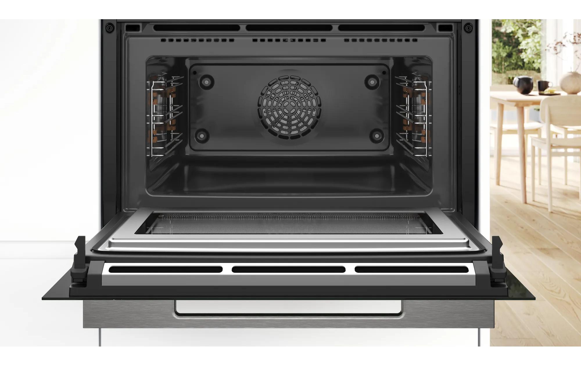 Einbaubackofen mit Mikrowelle CMG7761B1 Schwarz<br>Mikrowelle