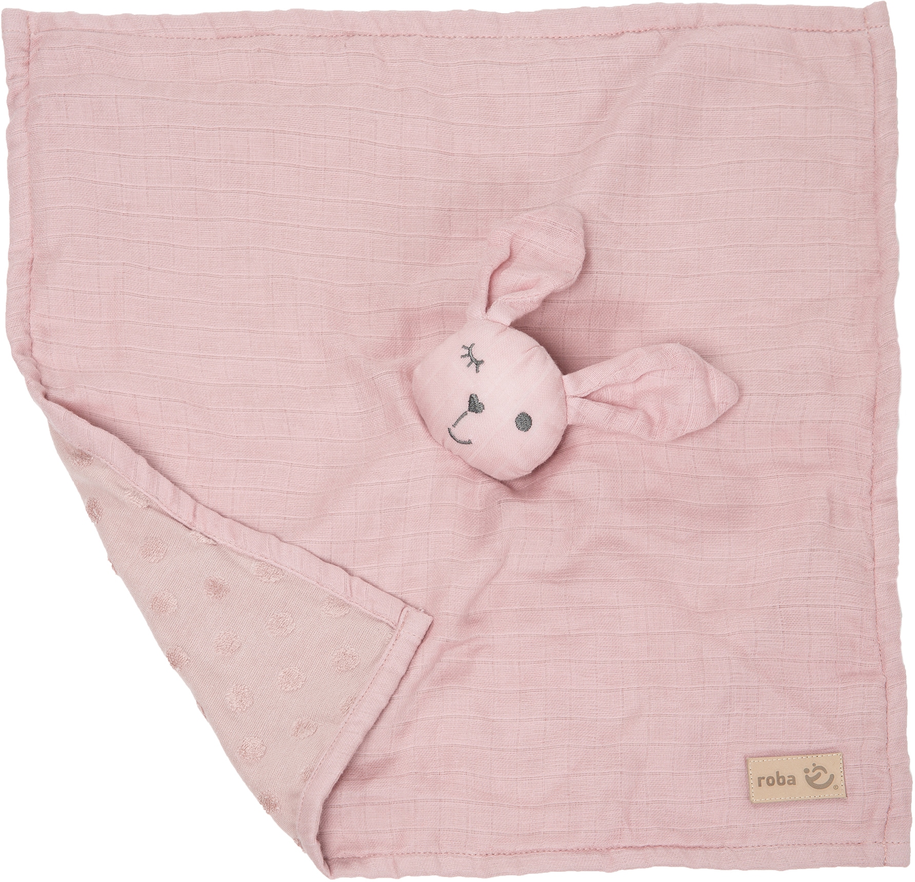 roba® Schmusetuch »Lil Planet, rosa/mauve« GOTS made with organic materials, zertifiziert durch BCS 36081