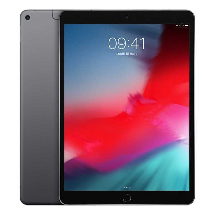 Apple iPad Air 2019 (gris sidéral) - 4G - 64 Go - 3 Go · Reconditionné