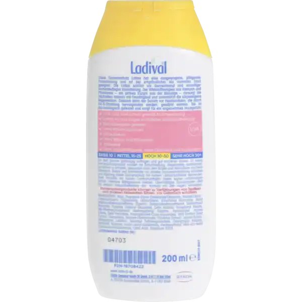 Sonnenlotion empfindliche Haut plus LSF 30
