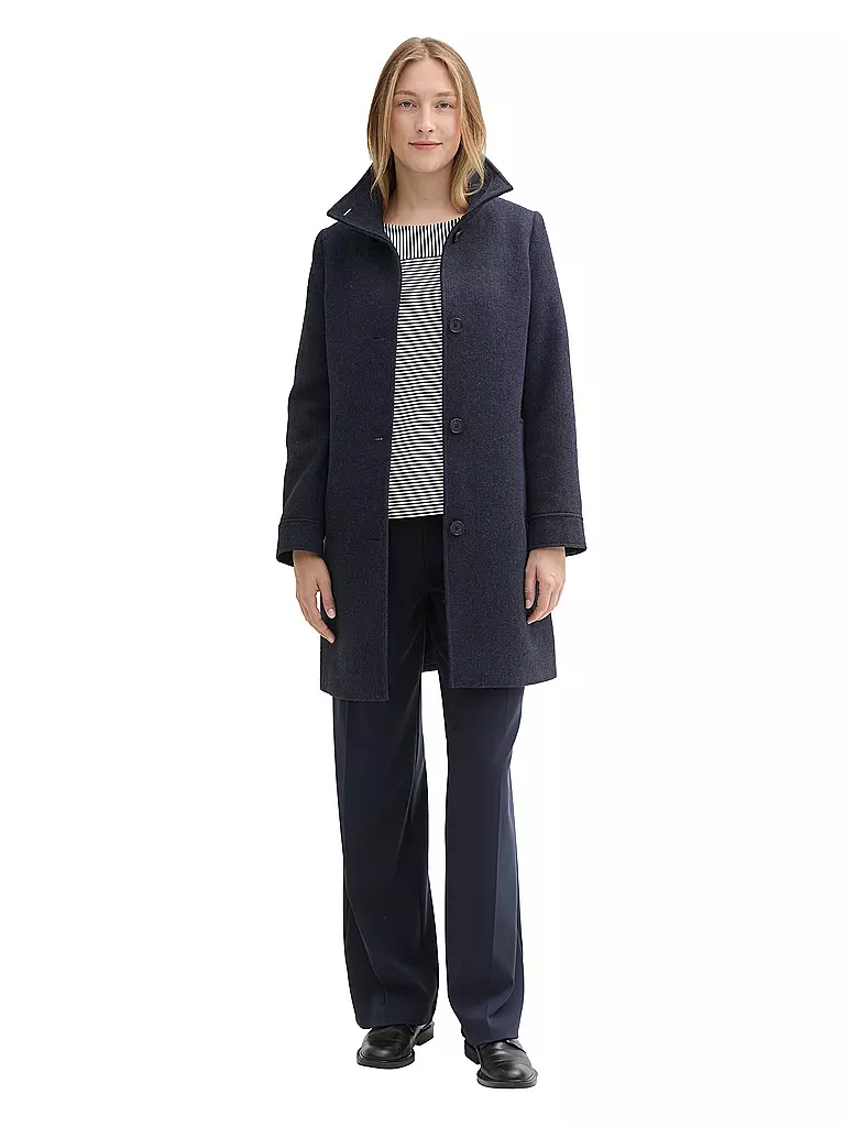 TOM TAILOR Mantel blau