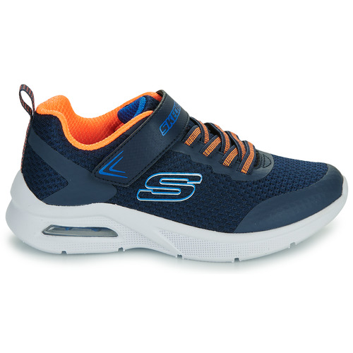 Skechers - MICROSPEC MAX - CLASSIC - Bleu / Orange