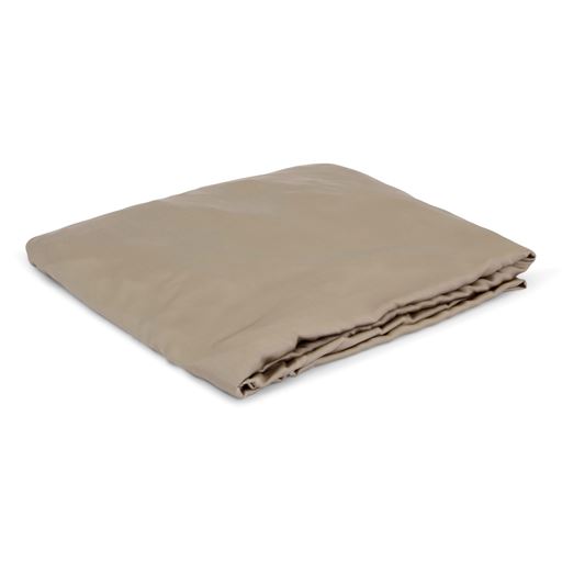 Nordic Weaving Bambus Kuvertlagen, Taupe, 90x200 cm