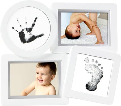 Pearhead Babyprints Collage Ramme, Hvit