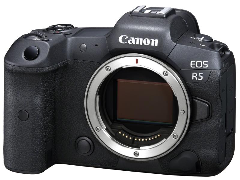 Canon Fotokamera Canon EOS R5 inkl. Objektiv RF 24-105 Professionelle spiegellose Systemkamera mit intelligentem Autofokus und brillanter Motiverkennung mit Objektiv