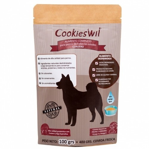 Ração hipoalergênica para cães Cookieswil