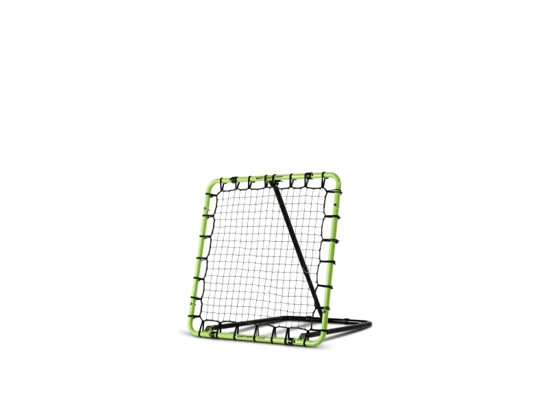 EXIT Tempo multisport rebounder 100x100cm - green/black, Firkant, Multi-station rebounder, Justerbar vinkel, Sort, Grøn