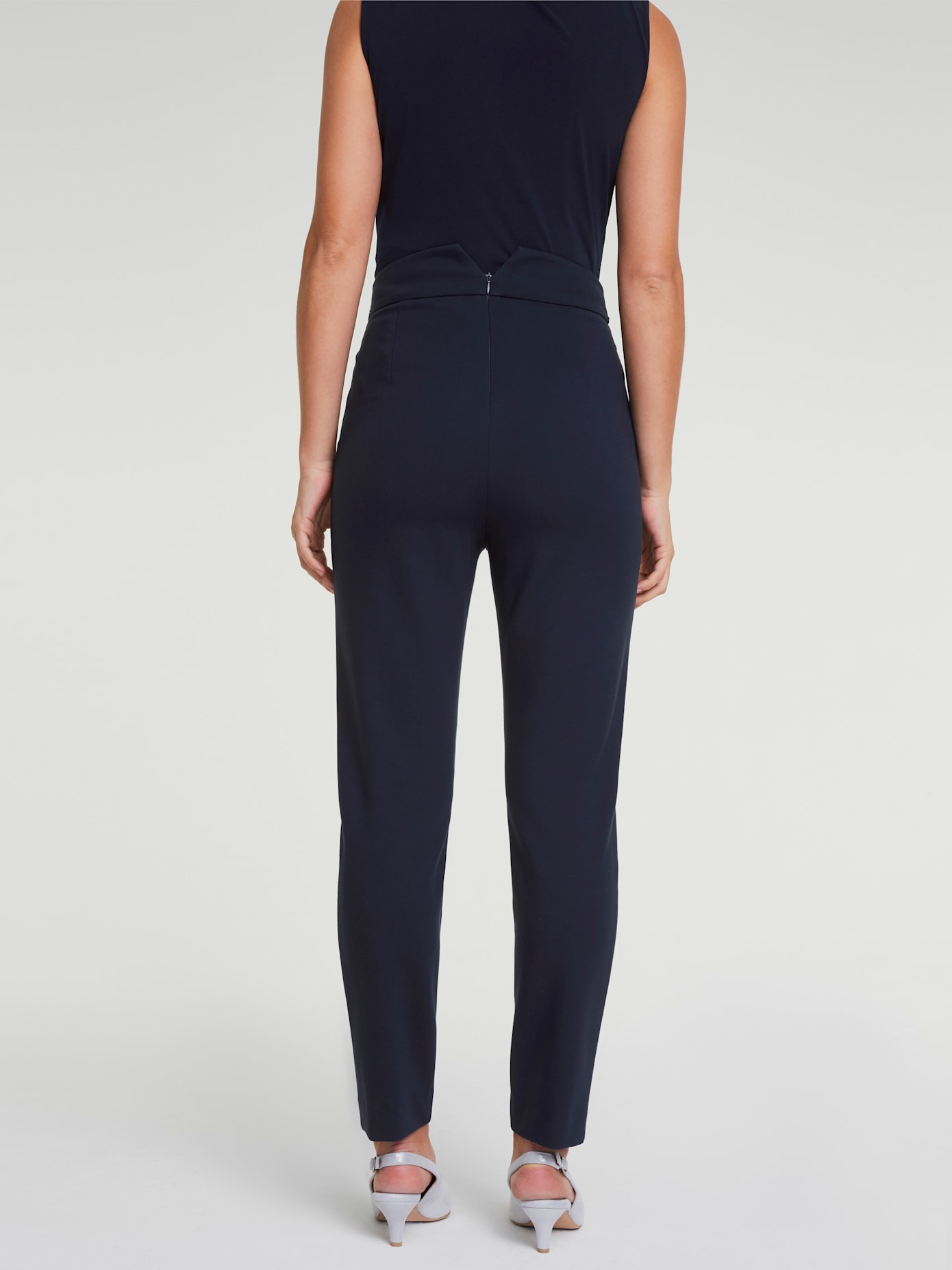 Pantalon en jersey longueur raccourcie