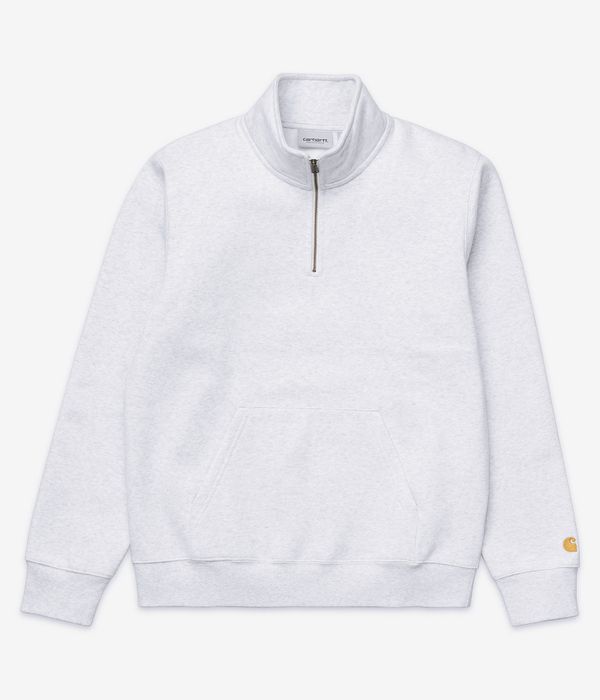 Carhartt WIP Chase Neck Zip Sweatshirt (ash heather gold)
