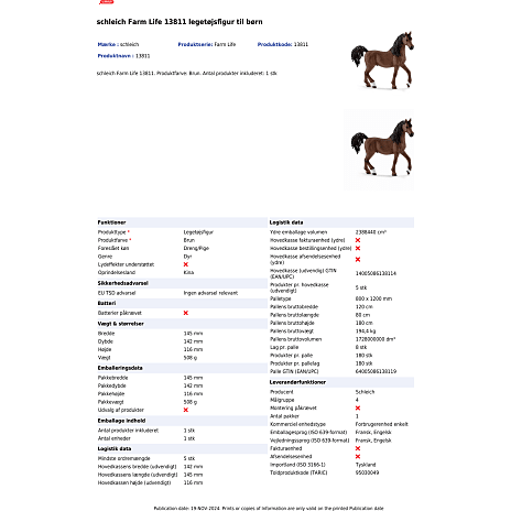 Schleich araberhingst