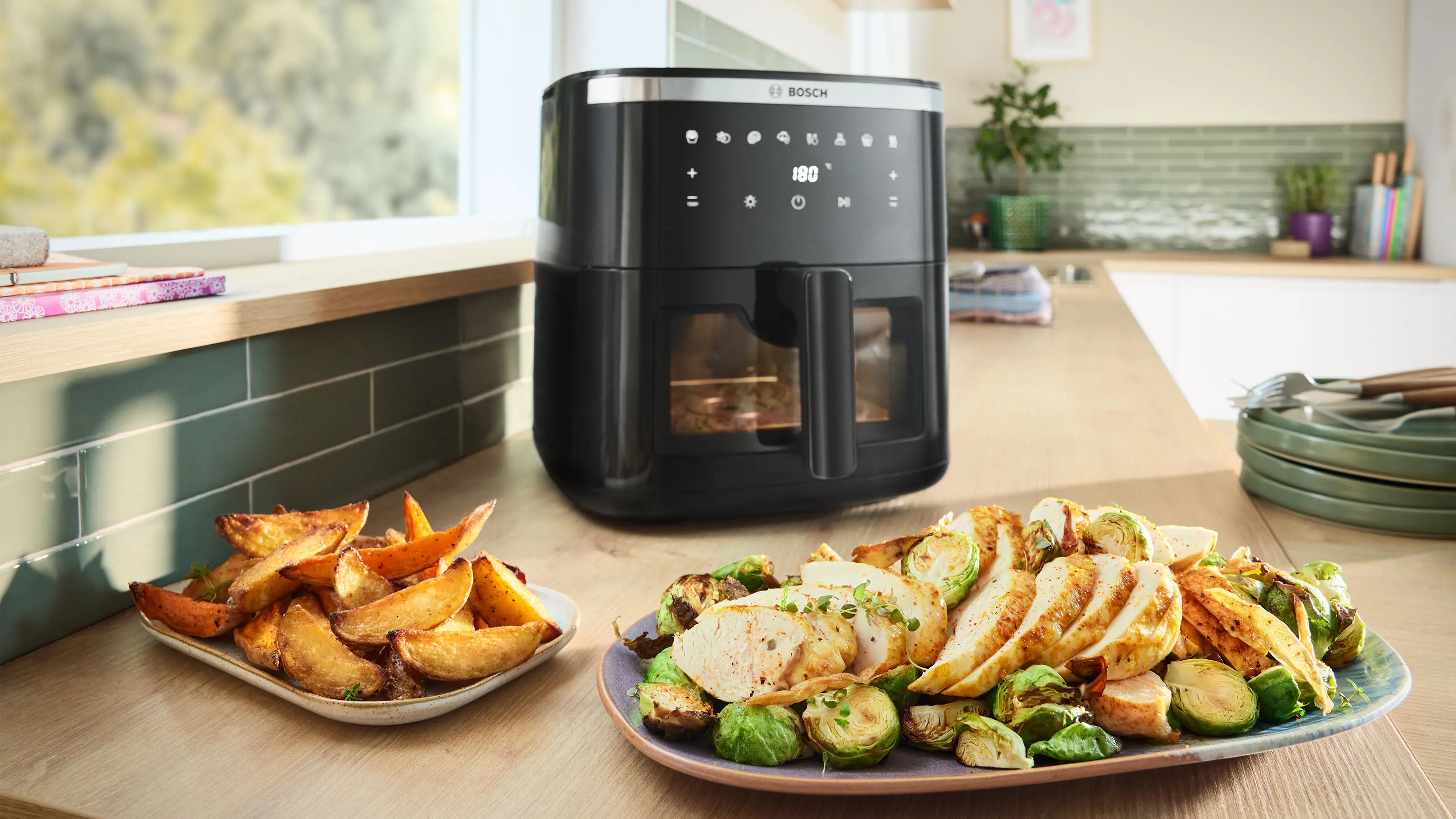 Serie 6 Air Fryer Zwart