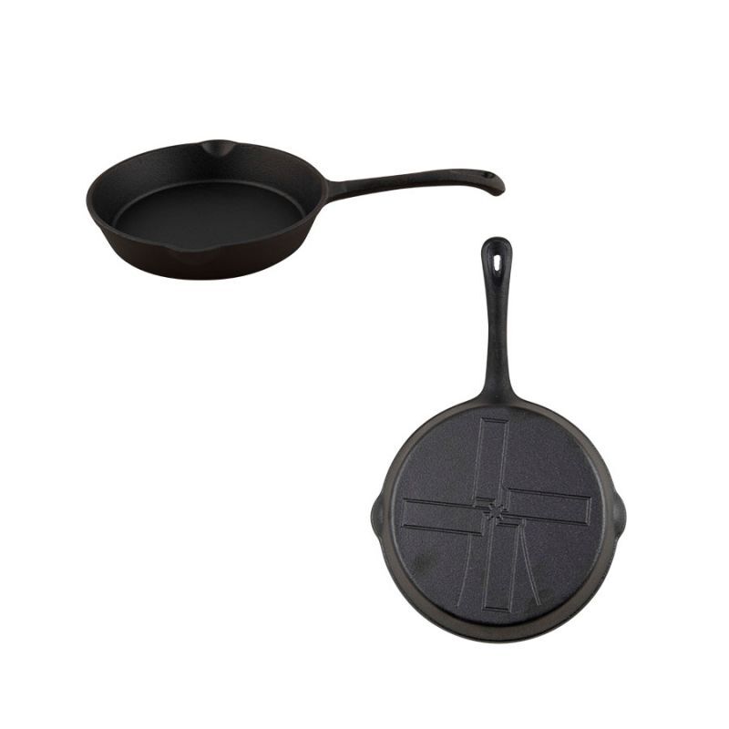 The Windmill Cast Iron Regular - Koekepan - Zwart - Medium