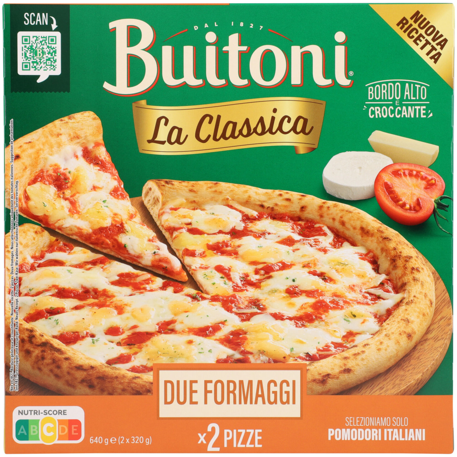 Buitoni La Classica Due Formaggi 2 Stück