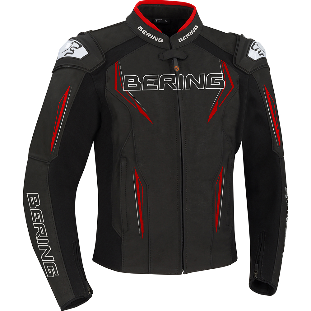 Bering - Blouson Sprint-R Noir / Rouge