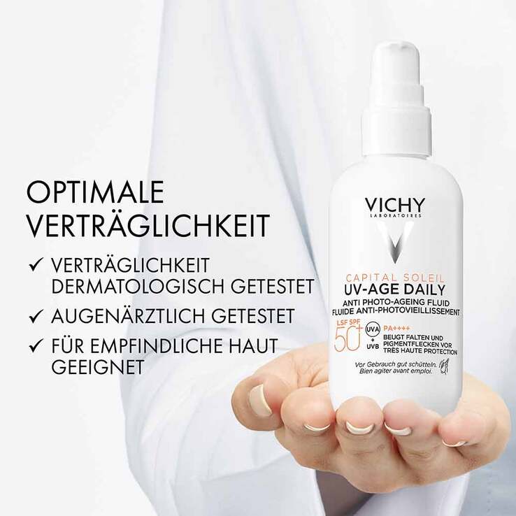 Vichy Capital Soleil UV-Age daily LSF 50 + , 2x80 ml