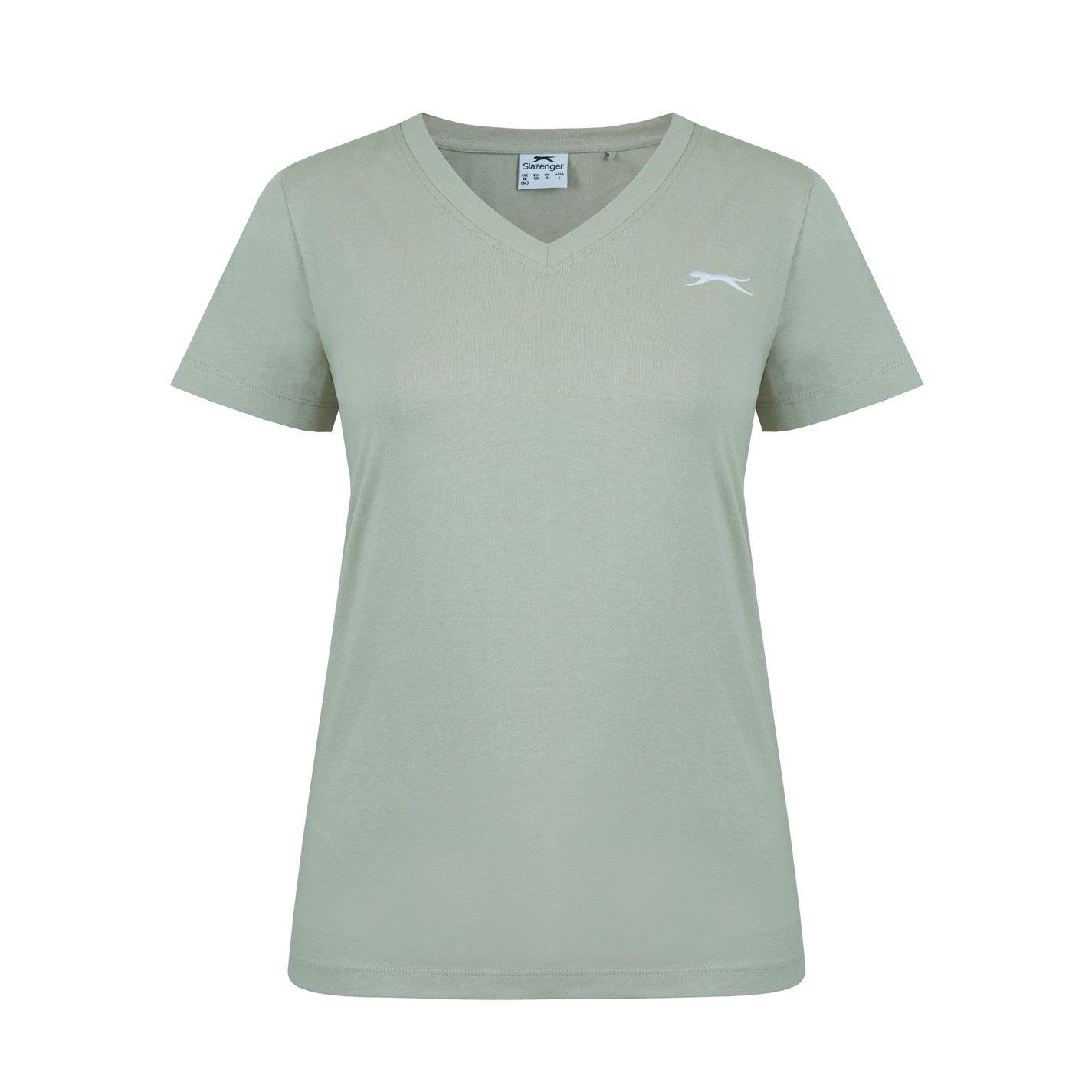 Slazenger Ladies V Neck Tee Shirt
