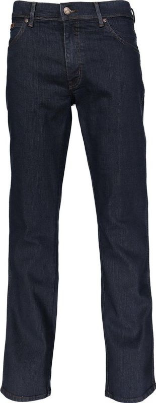 Wrangler - Regular-Straight Fit - Jeans - Blue Denim - Katoenmix
