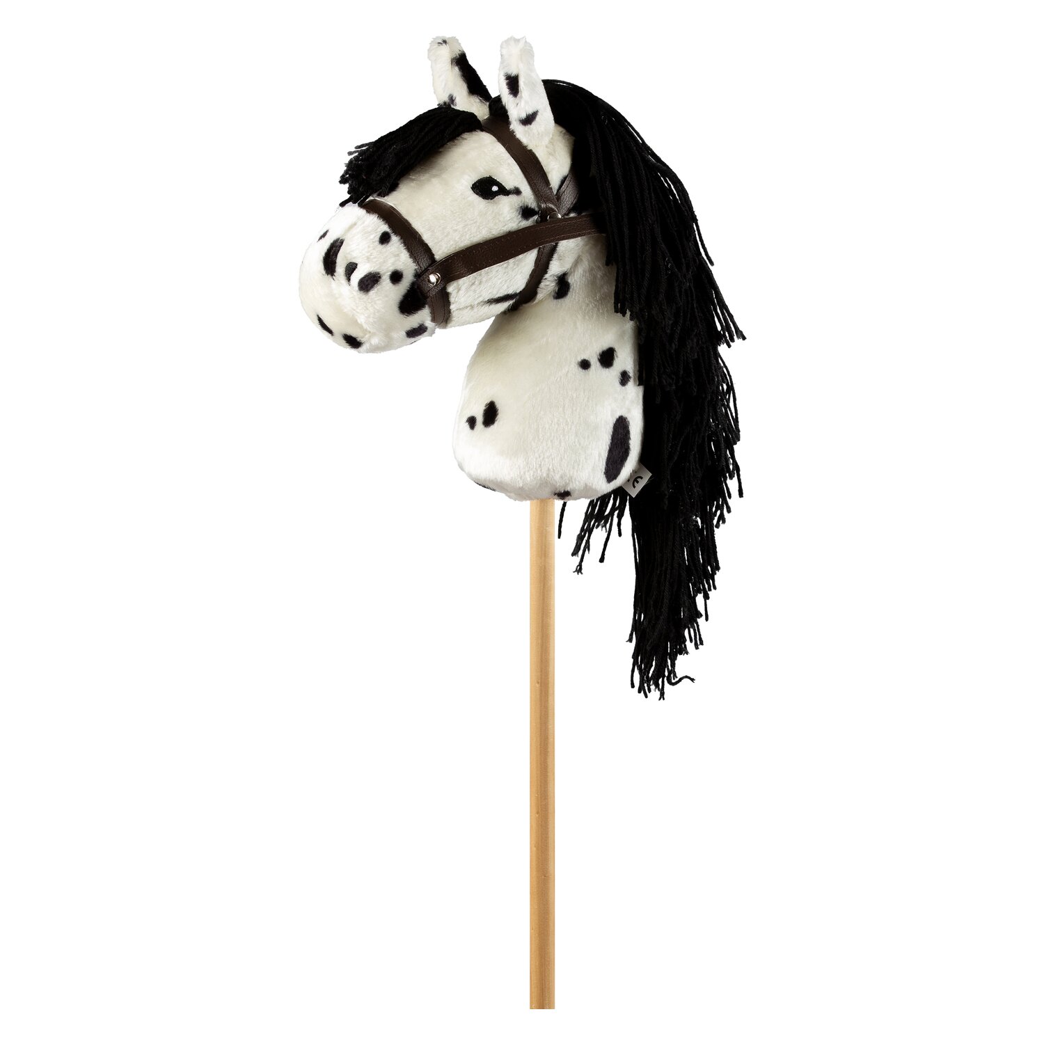 ASTRUP Steckenpferd Hobby Horse  - white spotted