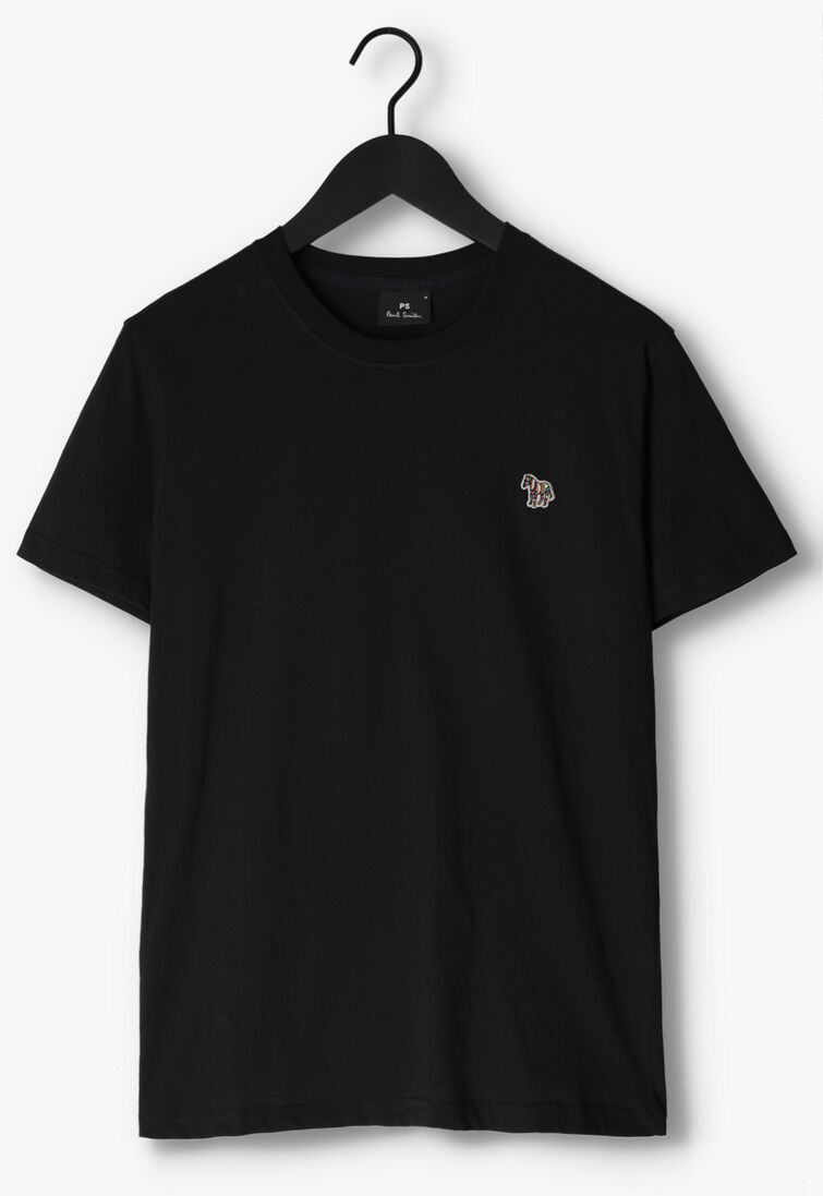 PS PAUL SMITH zwarte ps paul smith t-shirt mens slim fit ss tshirt zebra