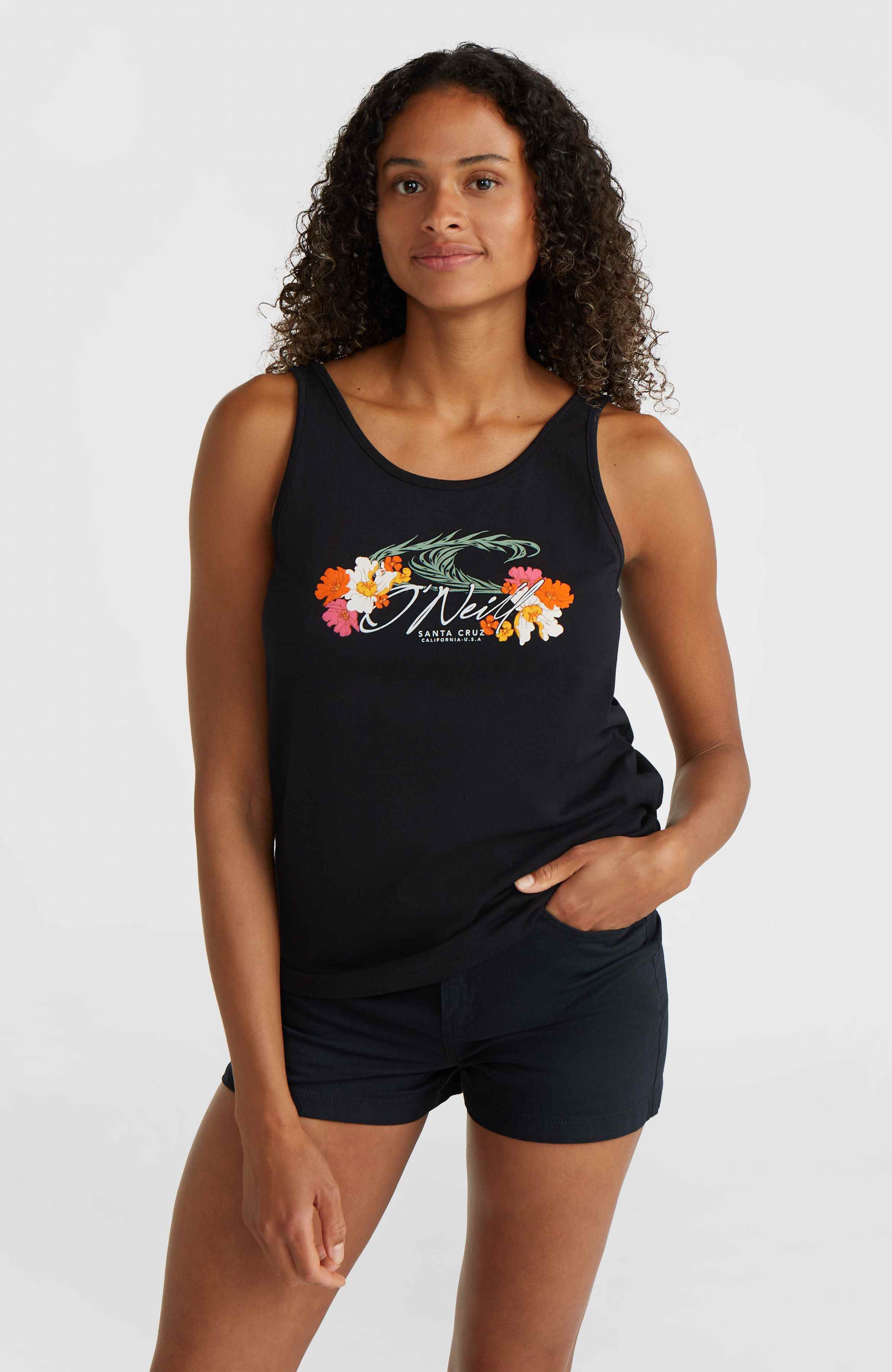 Luana Graphic tanktop O`Neill Zwart