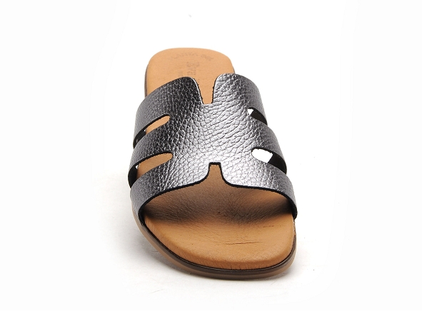 Eva frutos mules et sabots plats femme 3076 bronze