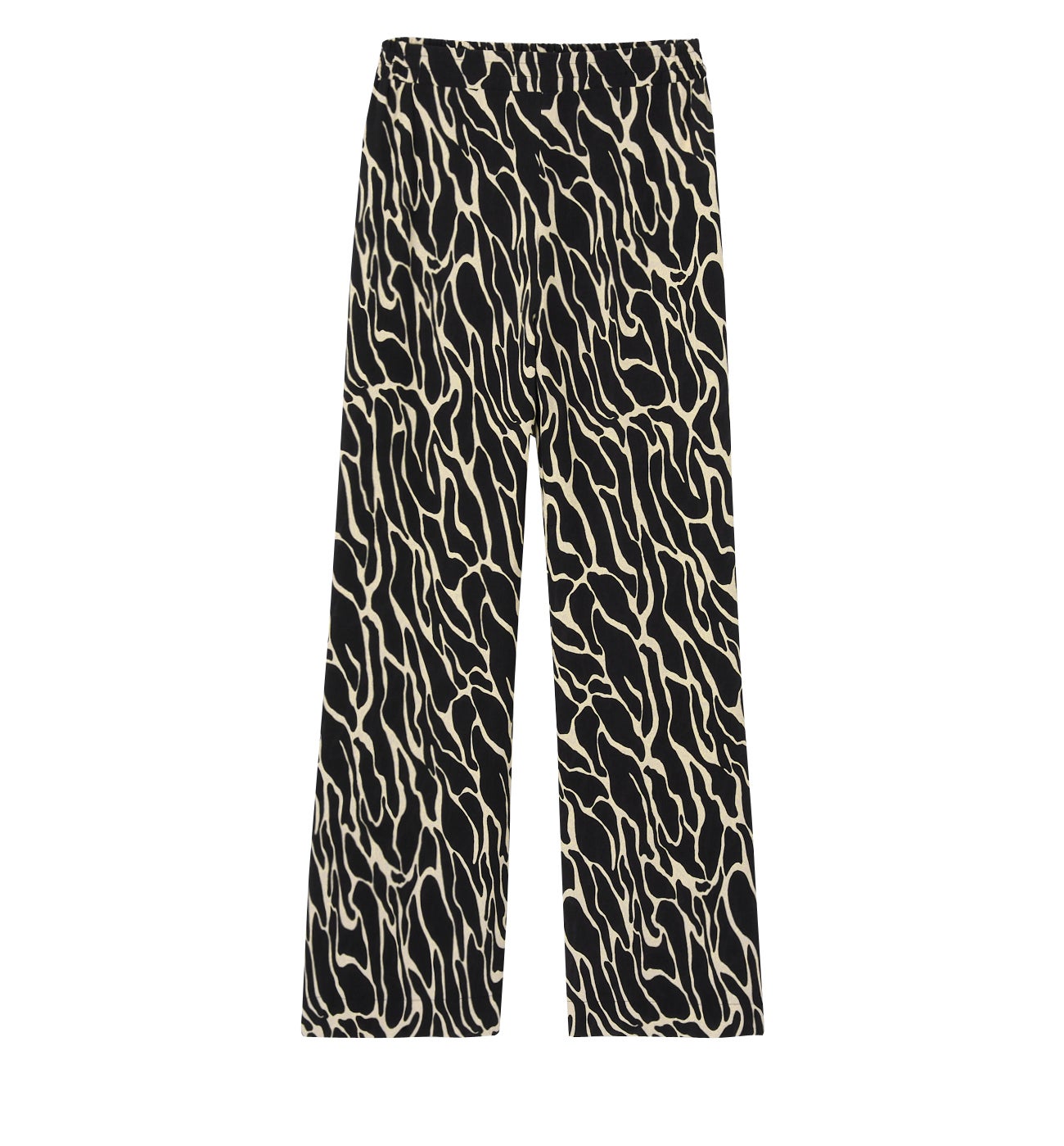 Pantalon large imprimé zébré - MULTICO