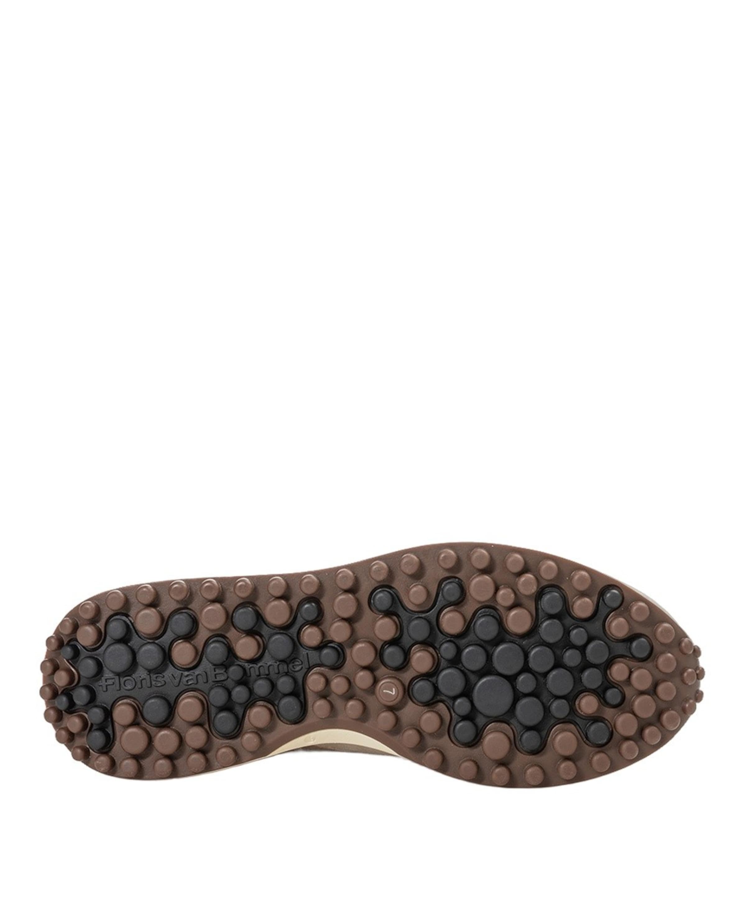 Floris van Bommel heren sneakers bruin