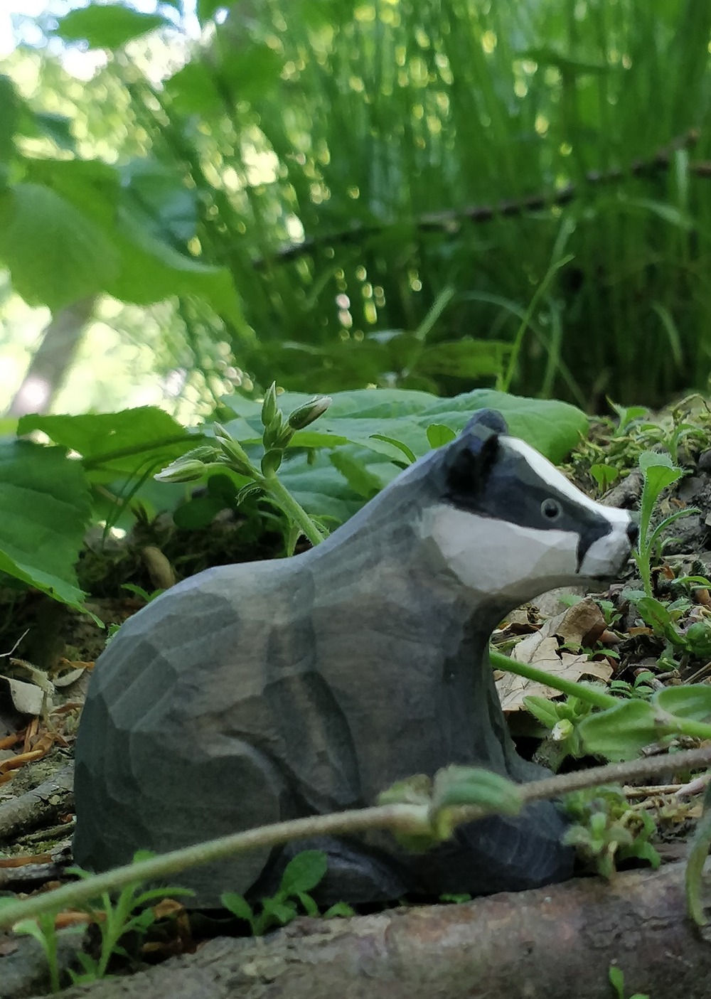 Figurine blaireau