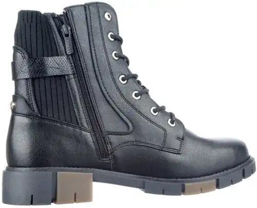 1443-502 Mustang zwart - maat 45 veterboot zwart - maat 45 Calandschoen