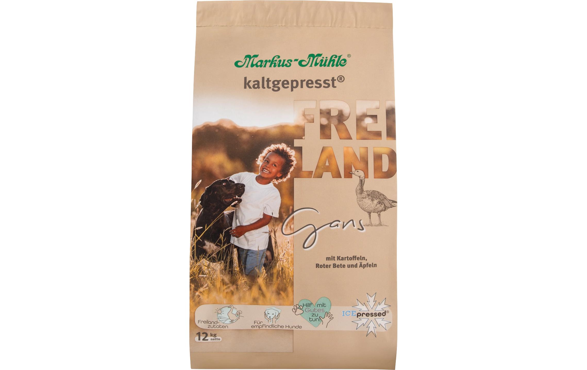 Trockenfutter Dog Freiland Gans 12 kgAlleinfuttermittel für Hunde