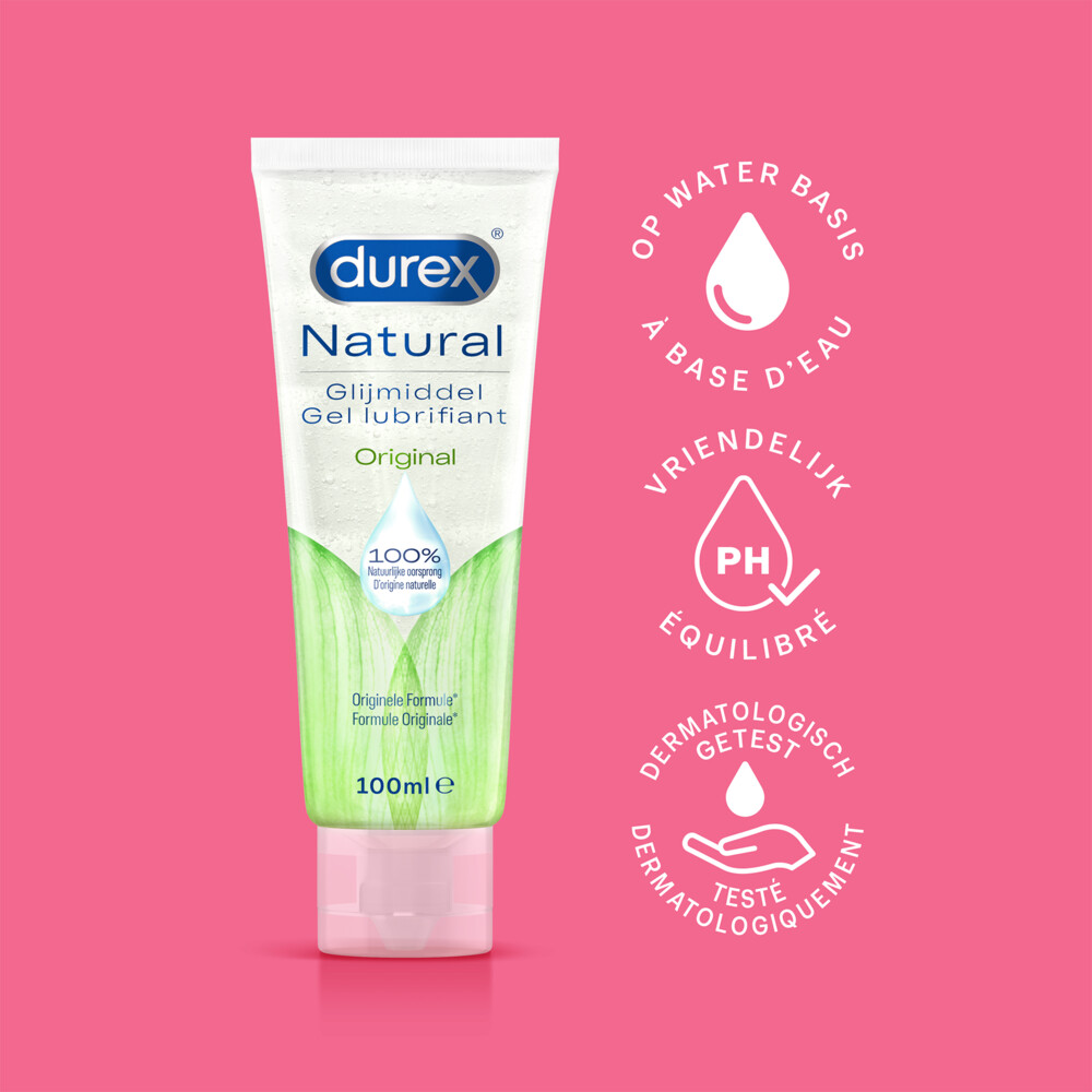 Durex Vibrator Orgasm Intense en Glijmiddel Natural Pakket