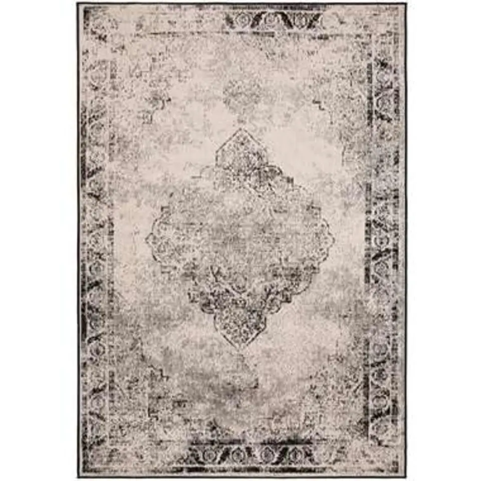 Eva Interior Buiten vloerkleed - Sage- Zwart - 200x290 cm