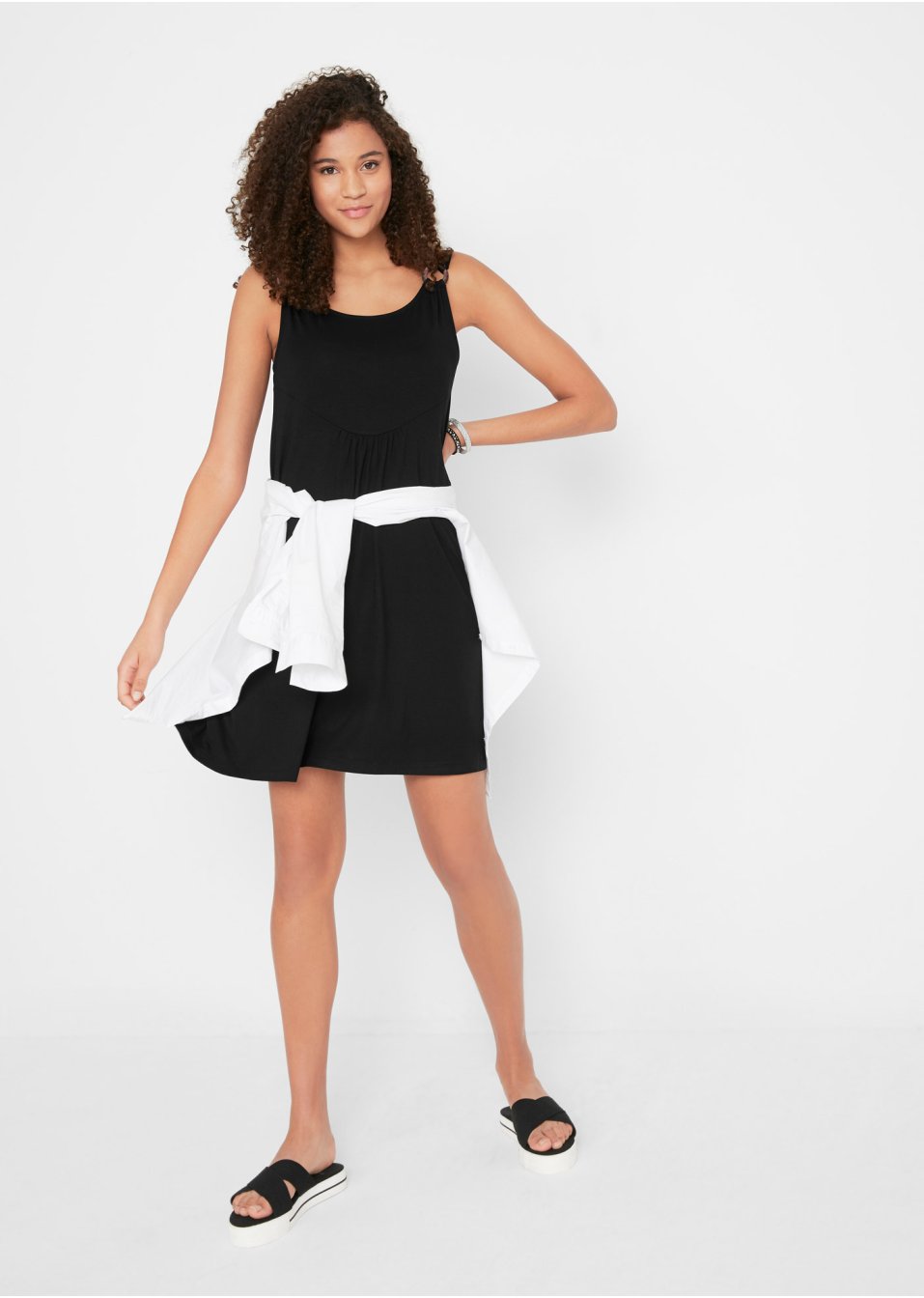 Robe-tunique en jersey