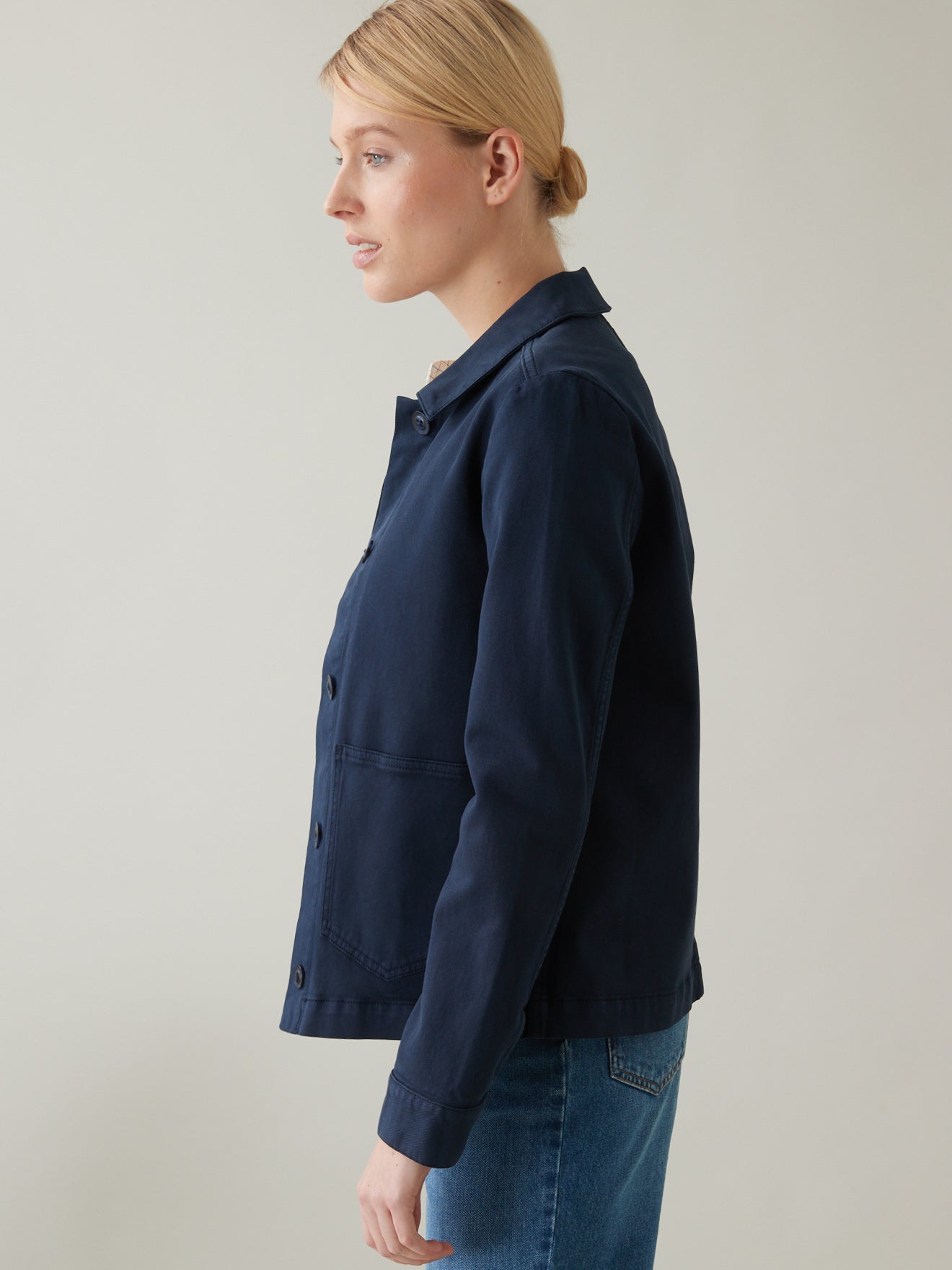 Veste worker en twill femme