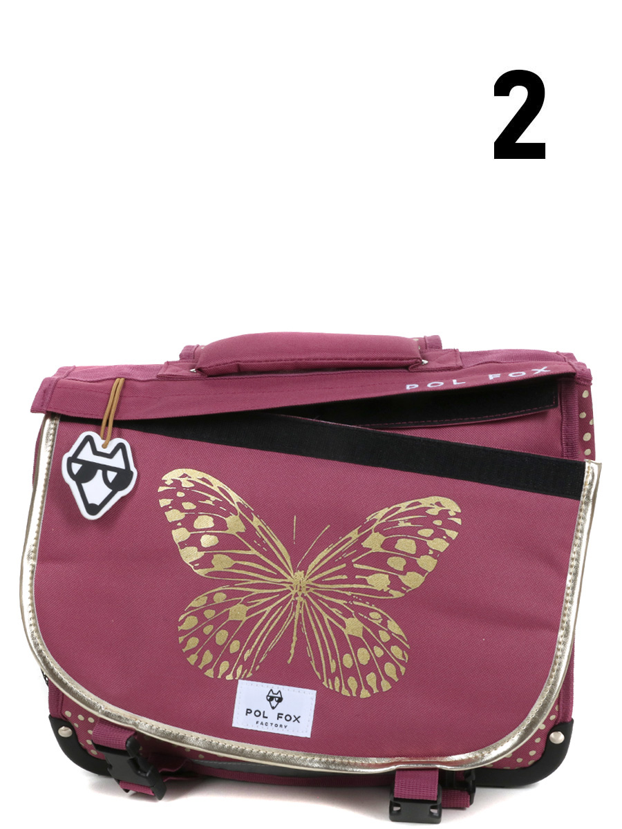 Cartable RÀversible Pol Fox Butterfly 35 cm