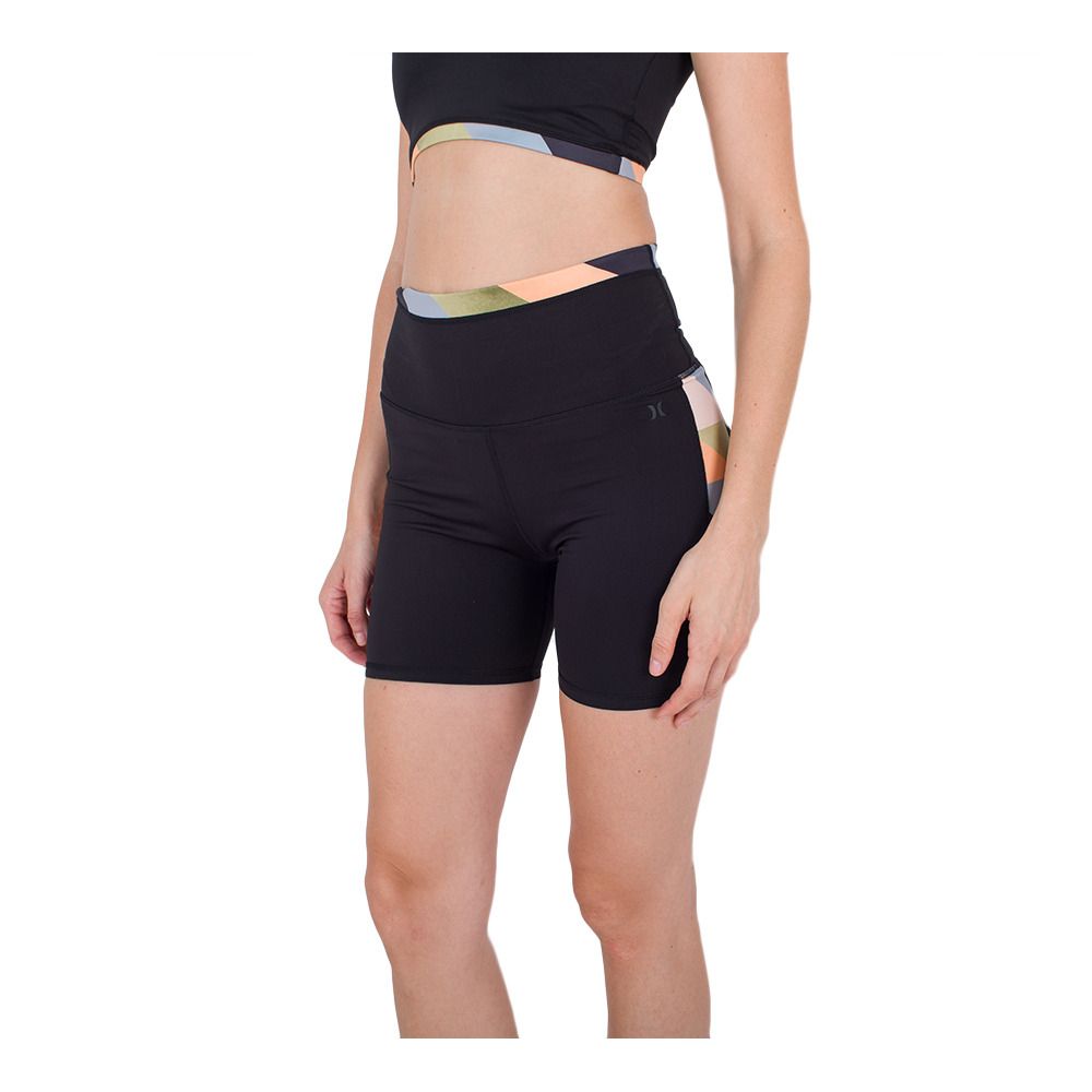 Hurley SLANTED 5' - Cuissard Femme black