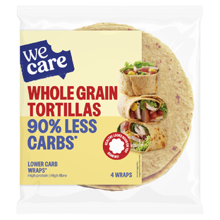 WeCare Low Carb Whole Grain Tortillas 160GR