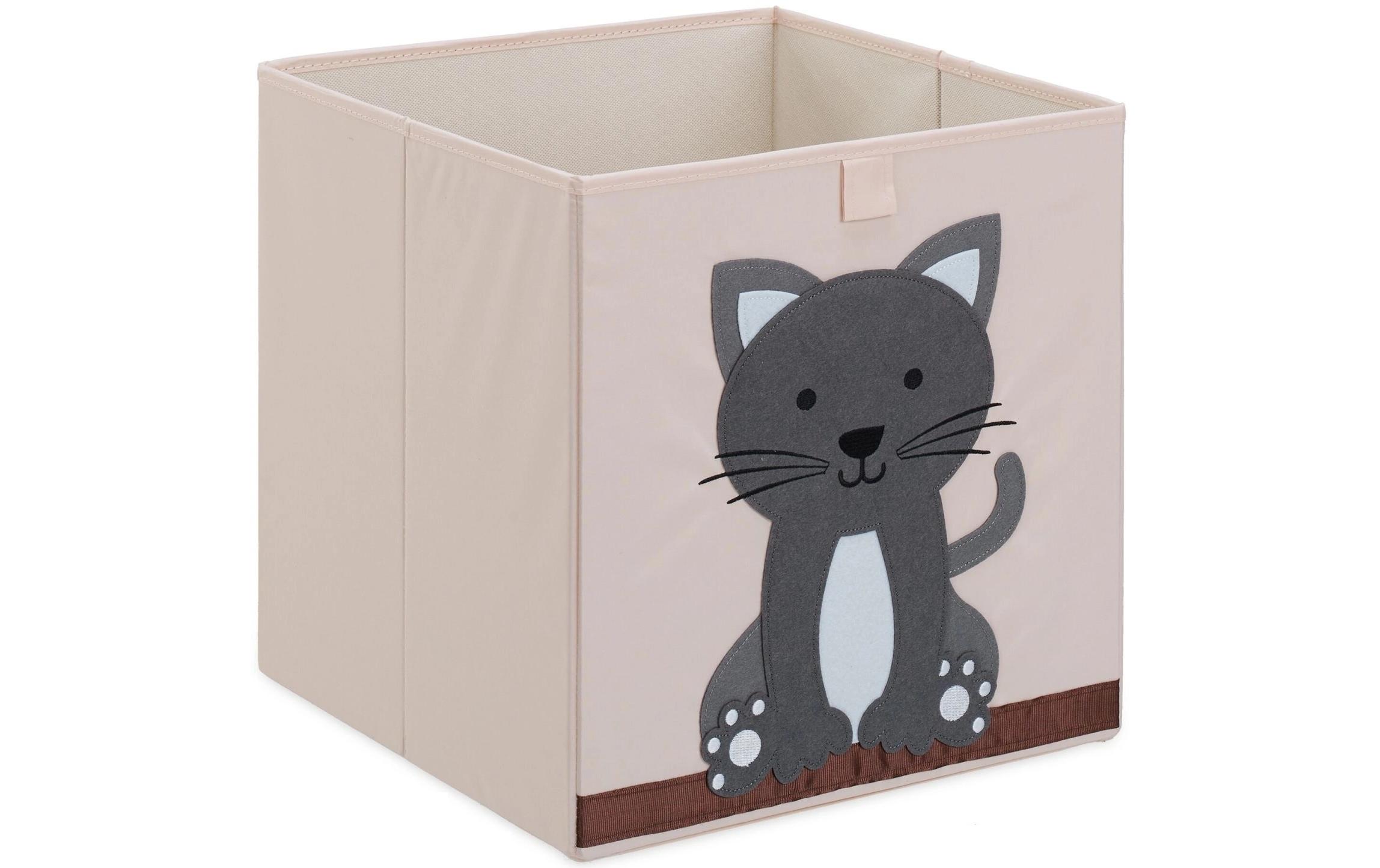 Spielzeugbox KatzeFaltbare Aufbewahrungsbox für das Kinderzimmer
