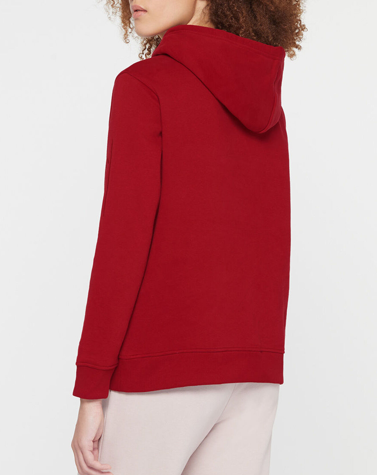 Tommy Hilfiger Sweat 100% Coton Bio Script rouge