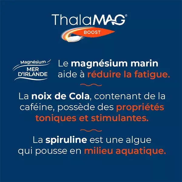 Thalamag Boost Magnésio Marinho 30 comprimidos