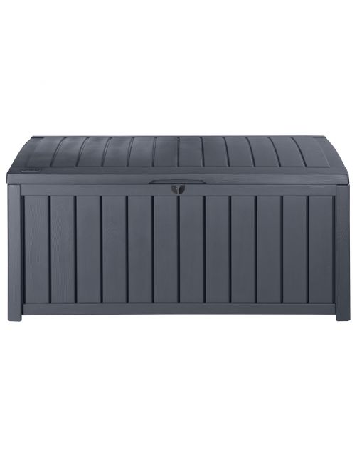Keter Opbergbox Glenwood - Tuinmeubelen - 128x68x61 cm 390 l Antraciet