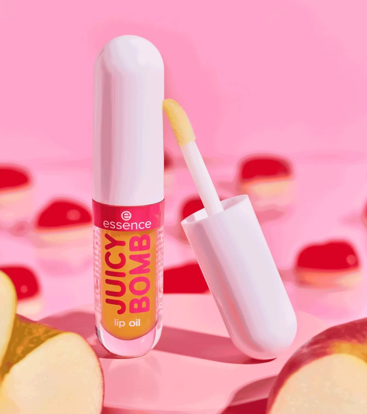 essence - *Juicy Bomb Party* - Óleo labial - 04: Adorable Apple