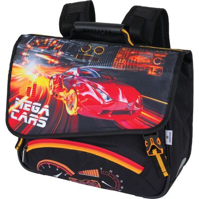 Cartable Megacars / Megabikes - 38 cm - 2 compartiments - 2 modèles disponibles - Oberthur