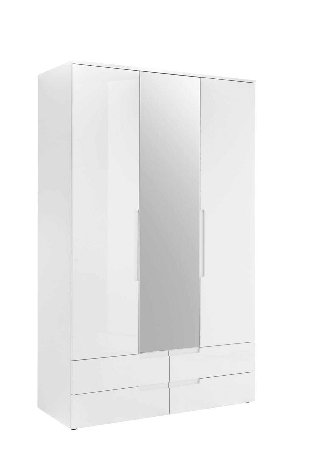 Kleiderschrank Spice Weiß, B/H/T: ca. 126/208/57 cm
