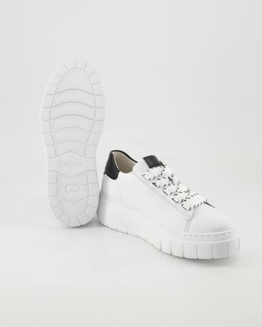 Gabor 63.222.27 Schnürschuhe in Weiß