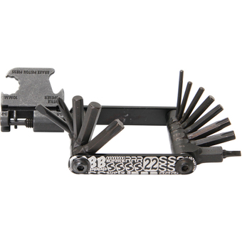 Contec Pocket Gadget F22 Stealth Fahrrad Werkzeug Schwarz
