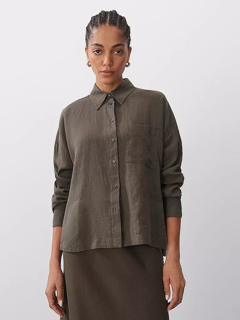 SOMEDAY Bluse ZELINOLA olive