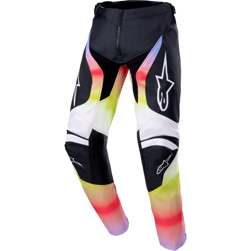 Alpinestars - Pantalon enfant Youth Racer Semi Noir / Blanc / Multicolore